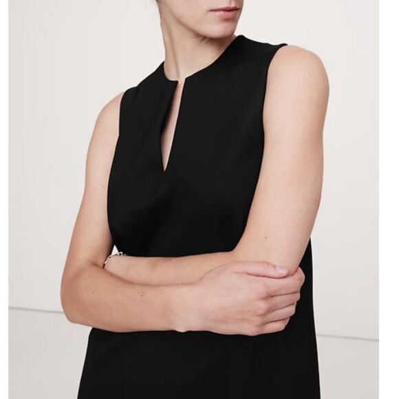 Banana Republic Minimalist Everywhere Ponte Column Midi Dress - Picture 2 of 16